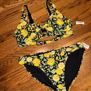 Sunflower two piece Bikini